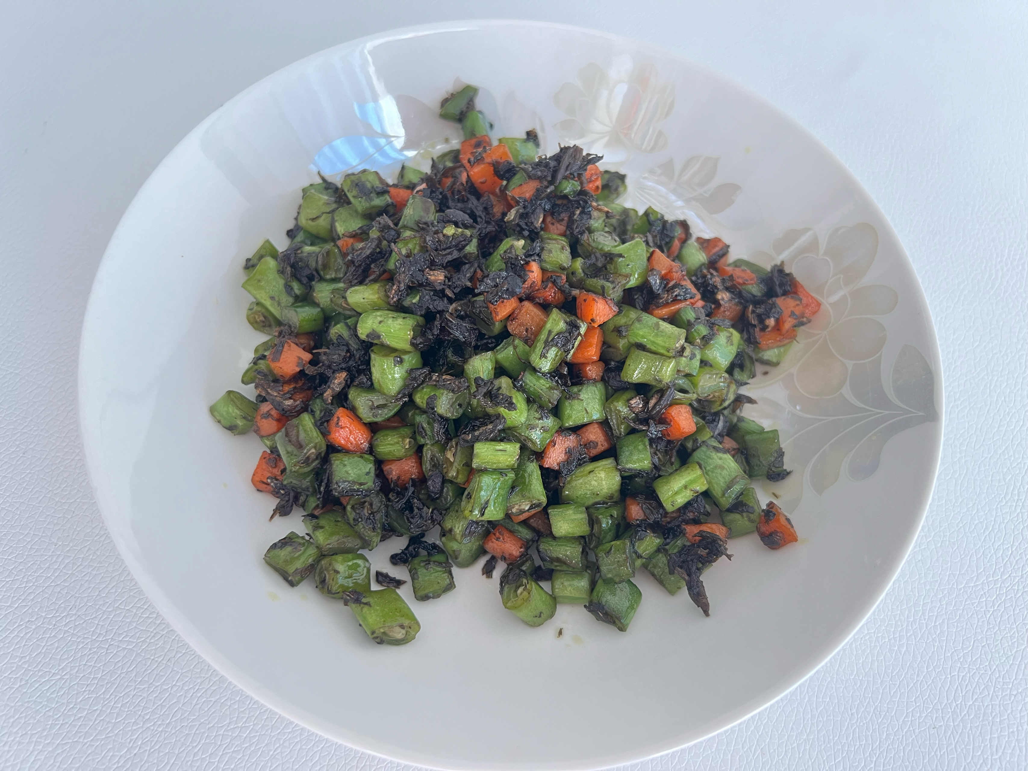 橄榄菜炒四季豆的做法