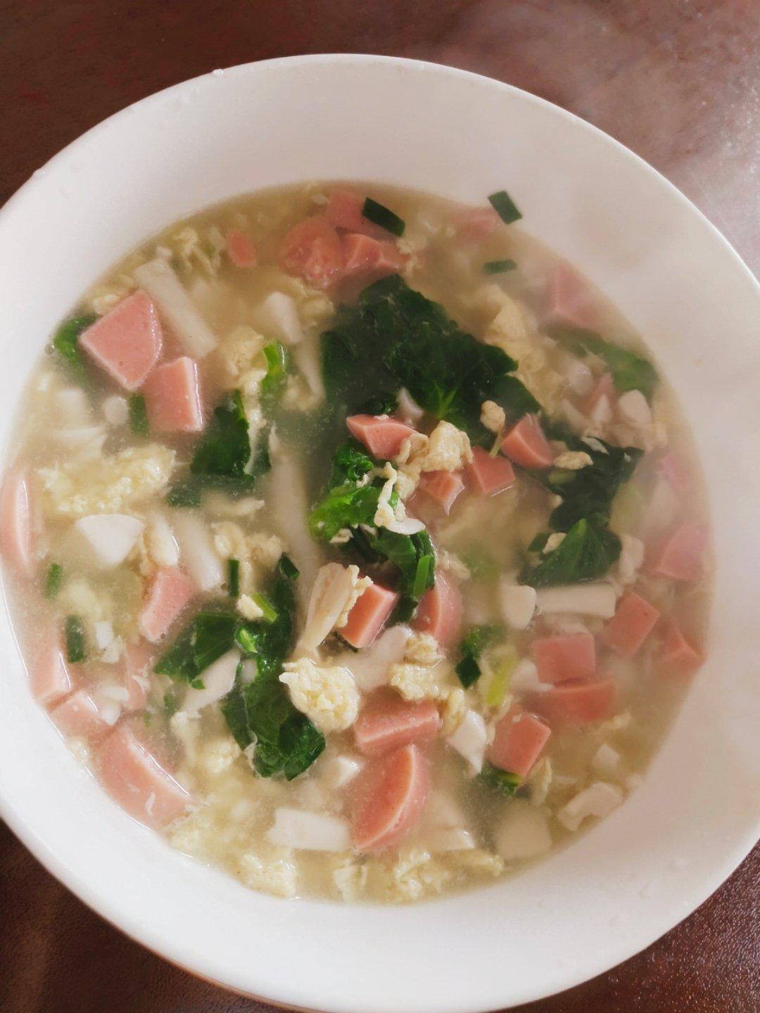 豆腐菌菇汤