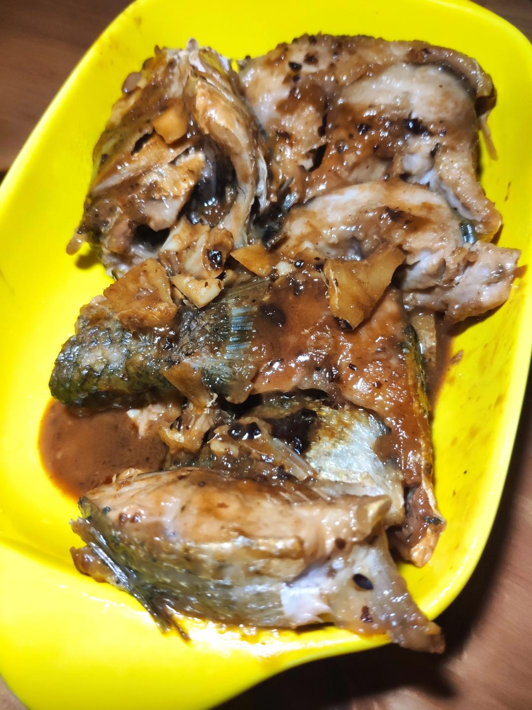 红烧黑鱼段