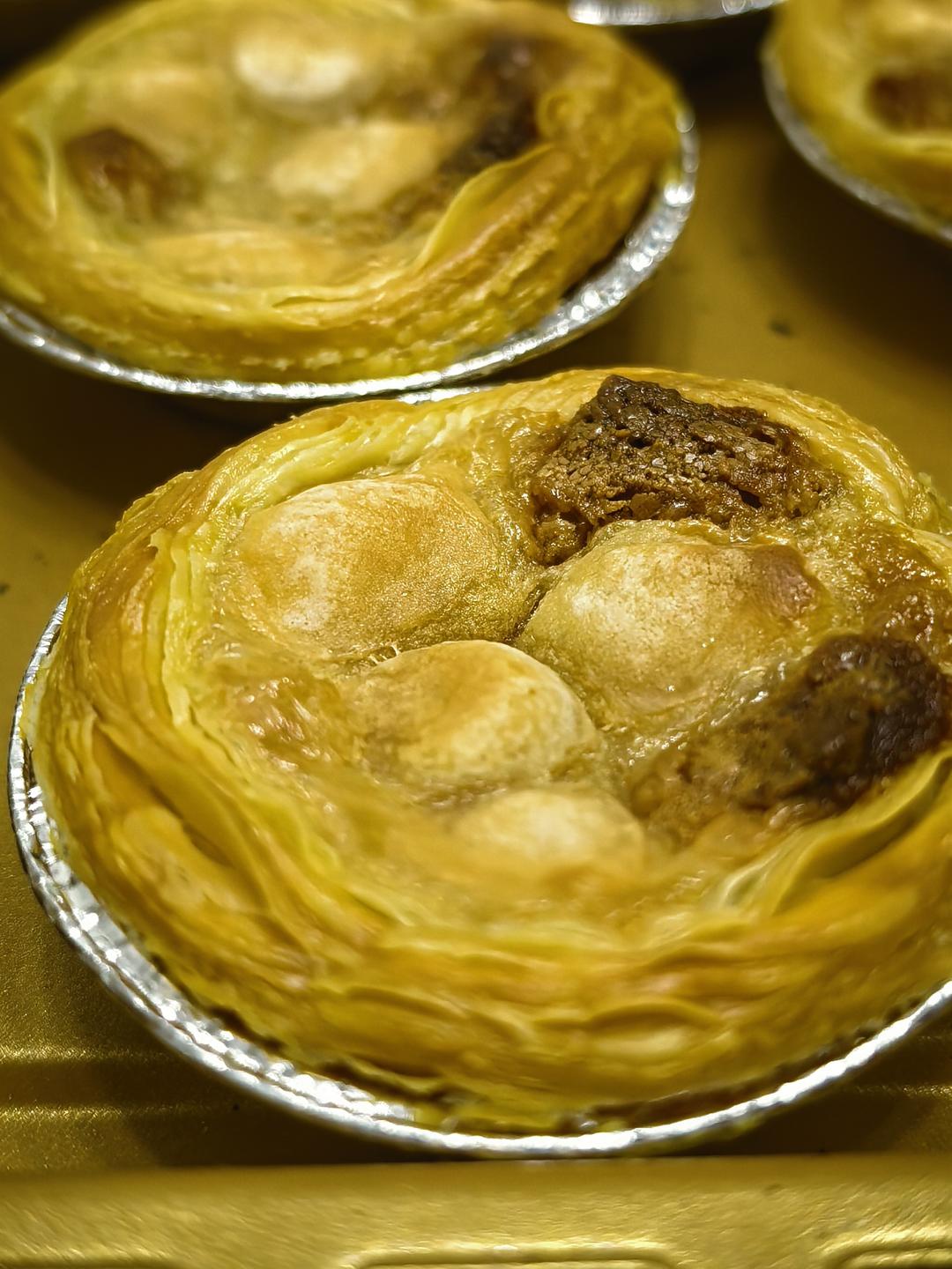 小饅頭巧克力蛋撻