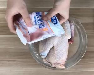 古早盐焗鸡（紫砂锅版）的做法 步骤3