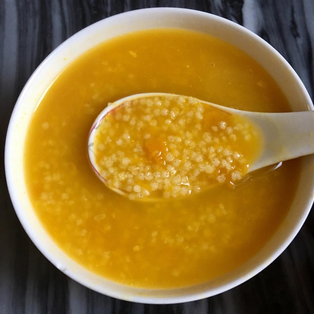 南瓜小米粥