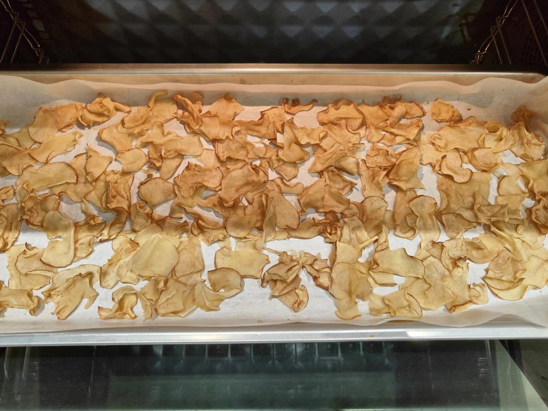 空气炸锅之苹果脆片🍎拯救你的不开心