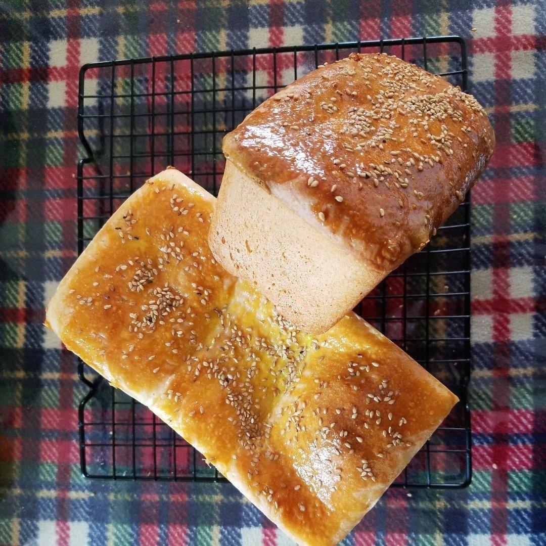 比中种还柔软的香醇面包——酸奶奶酪吐司（二奶吐司）
