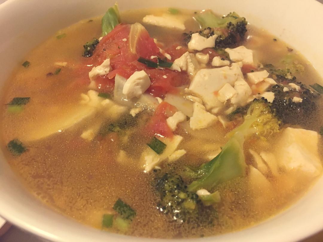 鲜虾菌菇豆腐锅-高蛋白减脂增肌