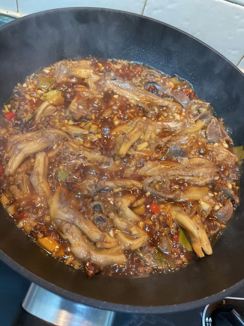 卤鸭掌不好吃你打我