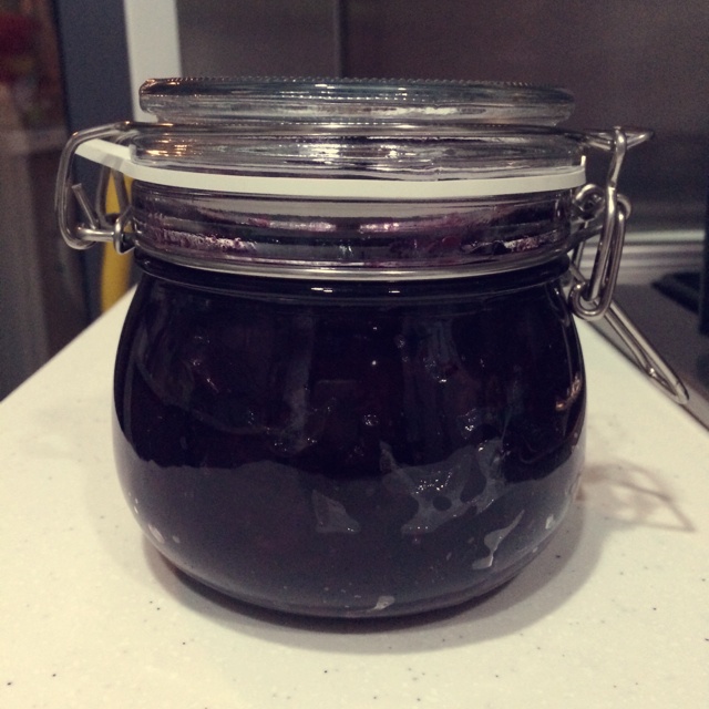 蓝莓果酱