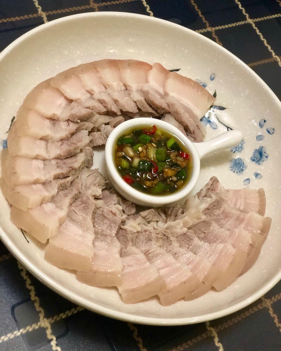蒜泥五花肉