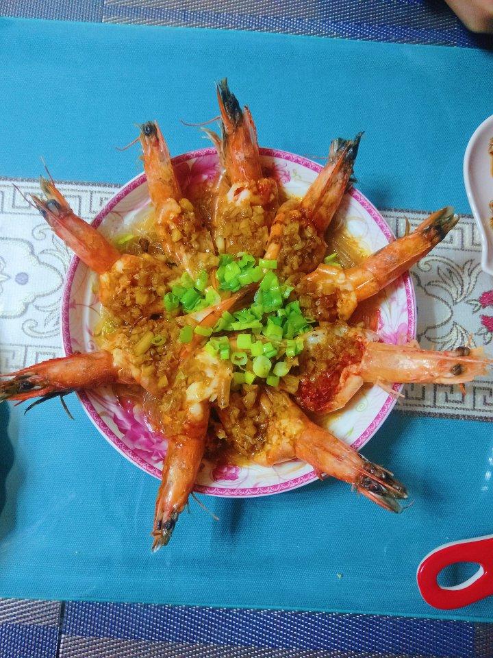 蒜蓉粉丝蒸虾