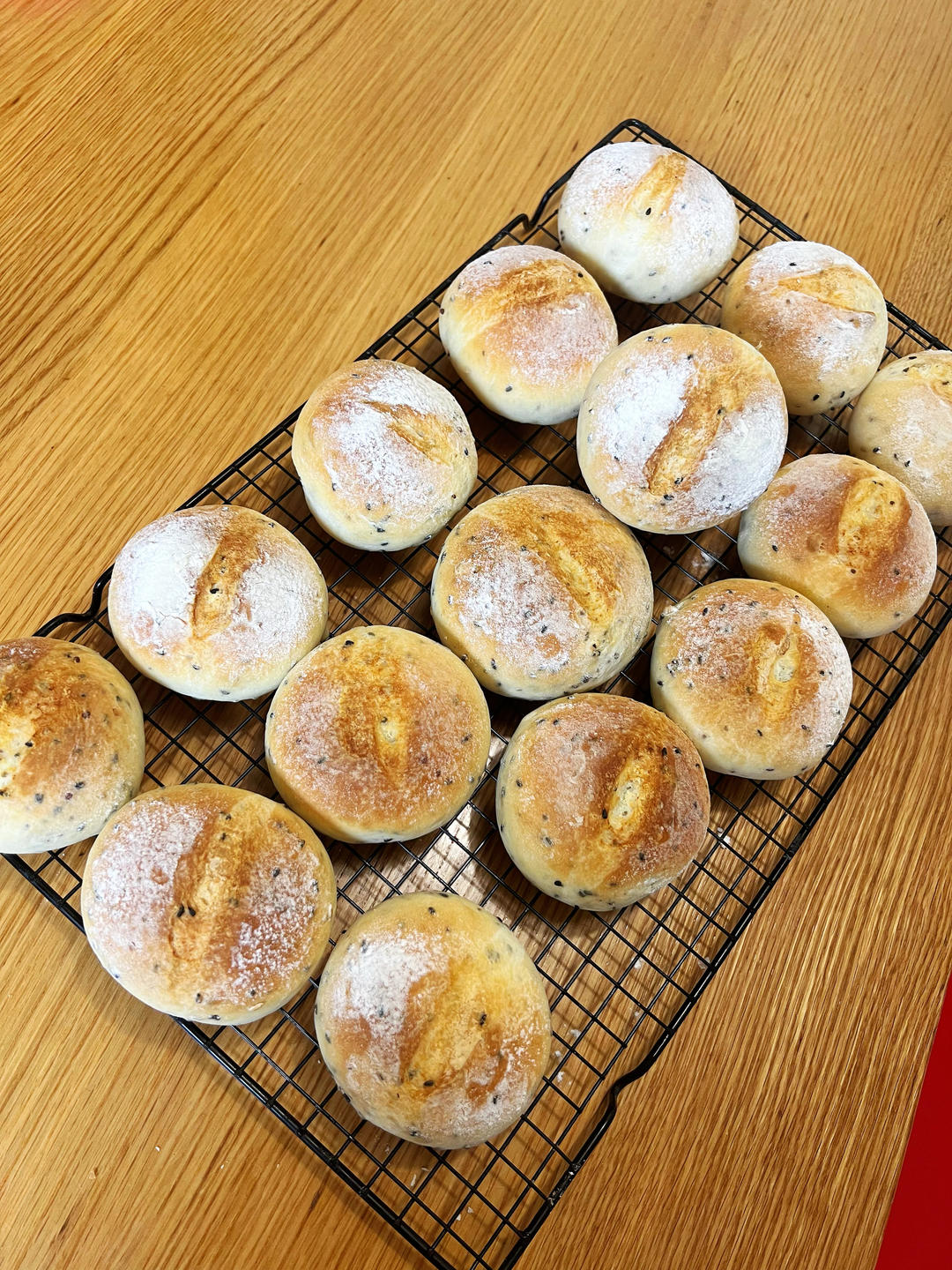 坚果法国球（鲁邦老面）French ball bread