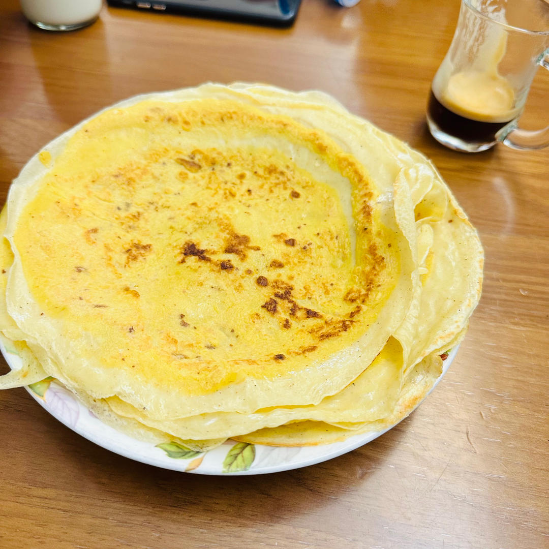 超软筋道的鸡蛋软饼