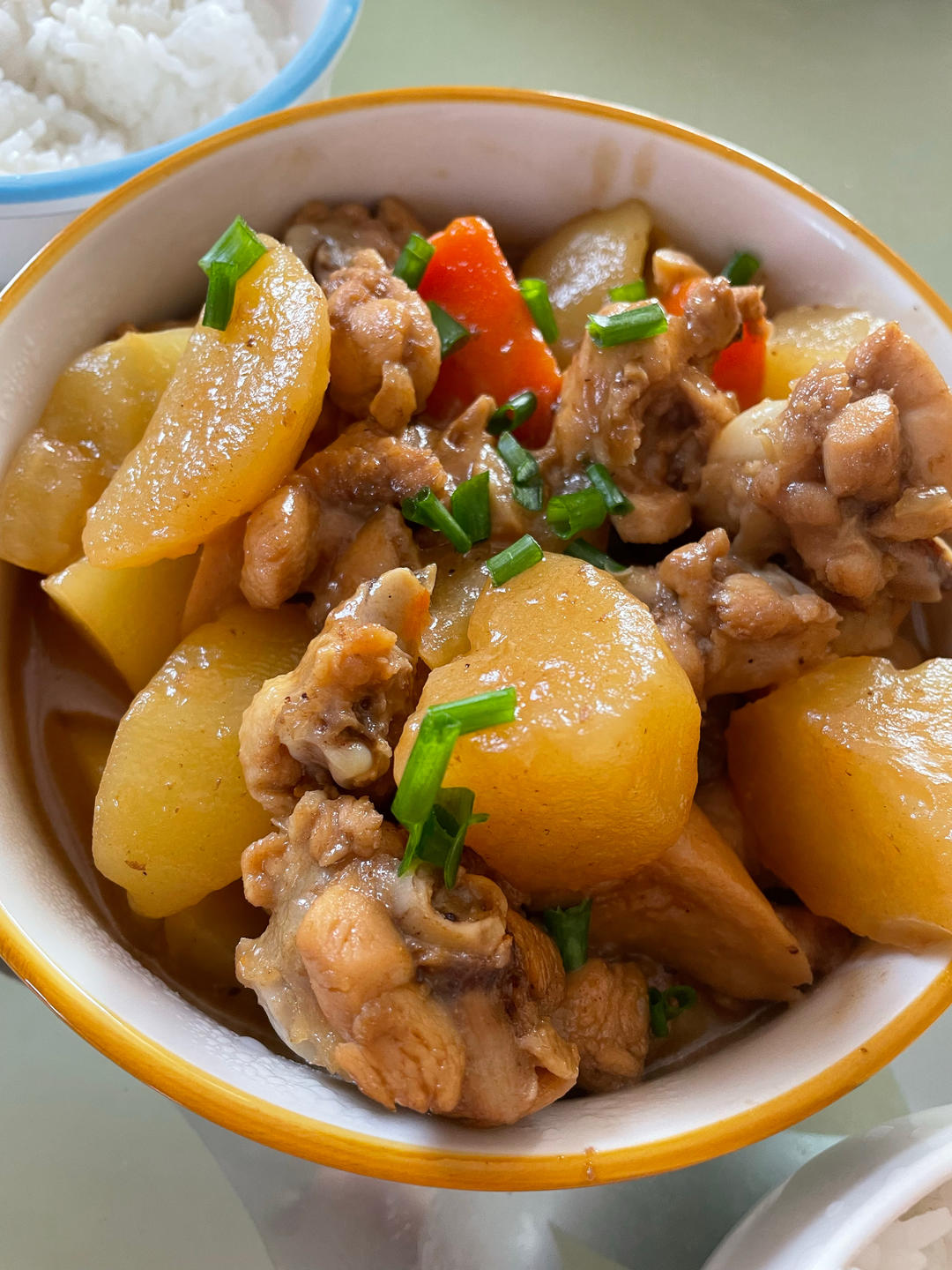 照烧土豆鸡翅根
