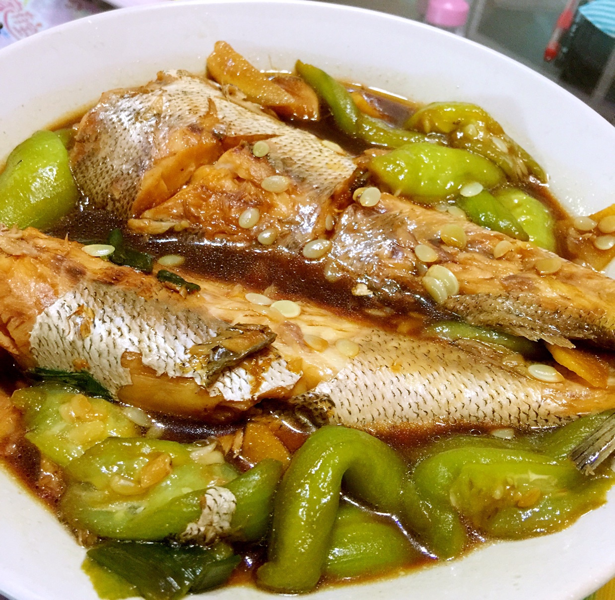 再见亦是泪2002做的清蒸米鱼