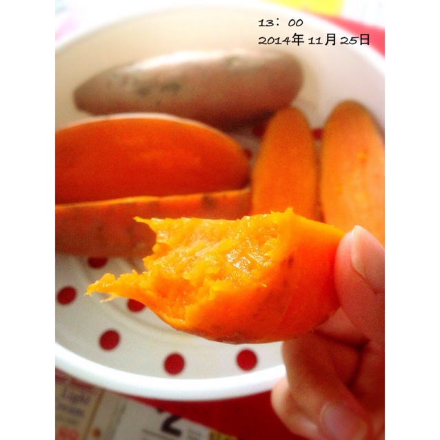 蒸红薯