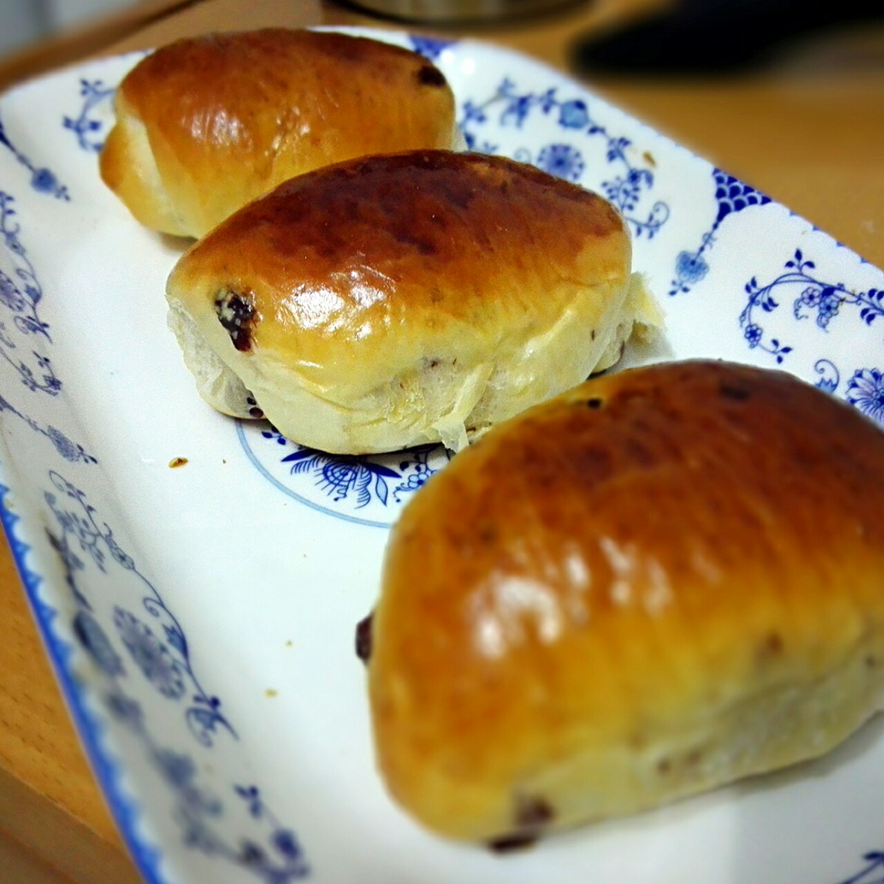 柔软无敌的酸奶蔓越莓面包卷