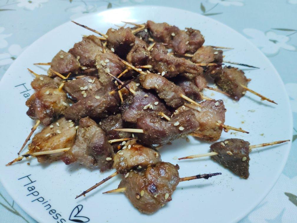 香烤牙签肉