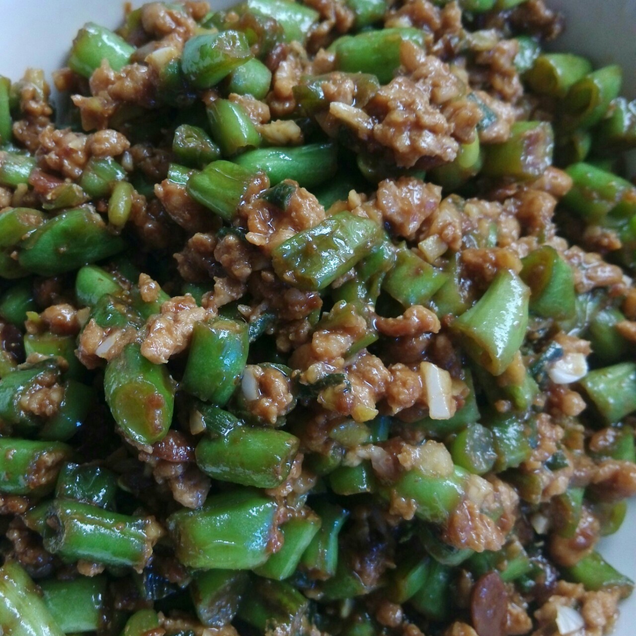 超级下饭的肉末四季豆