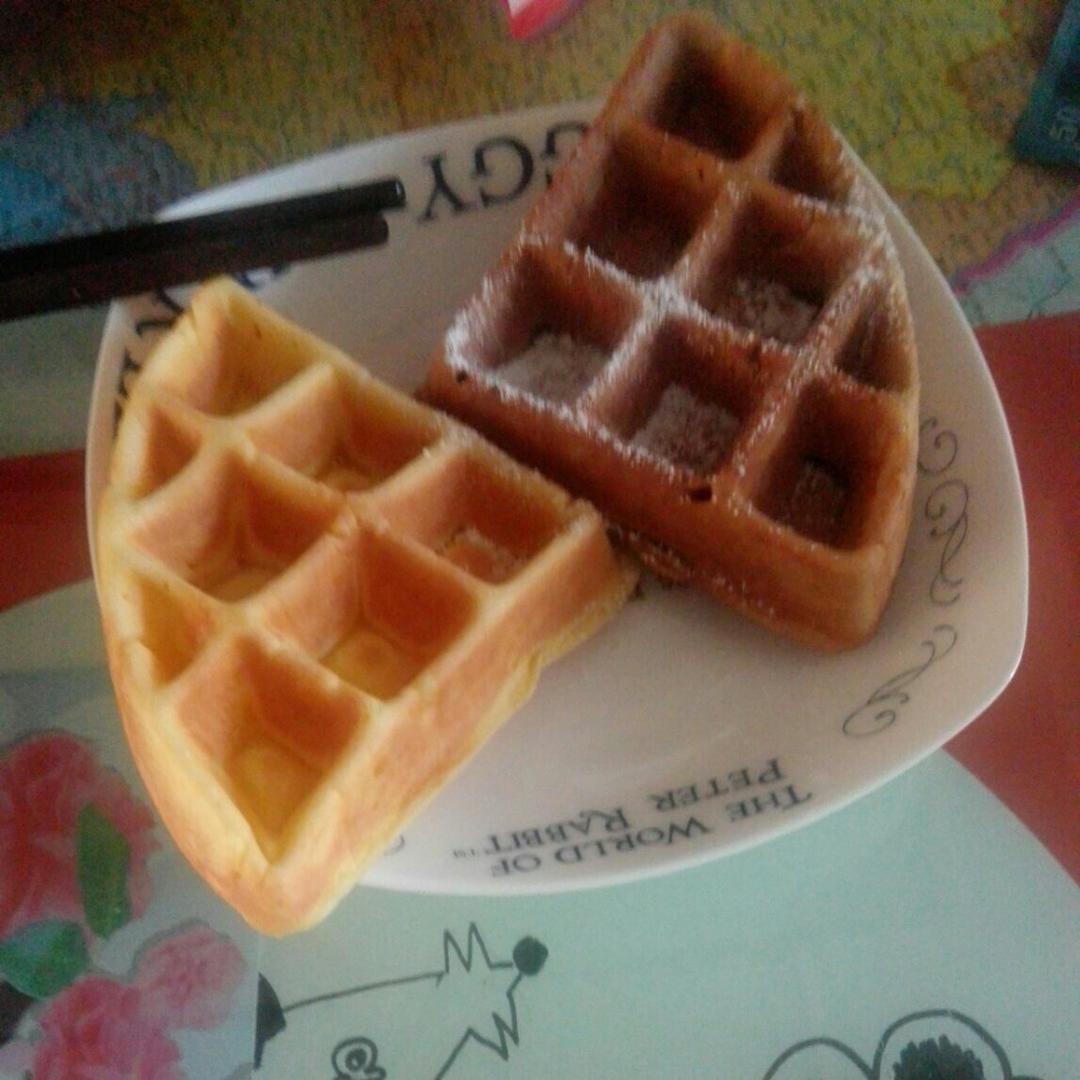 比利时烈日风味华夫饼/格子松饼（选自川上文代配方）