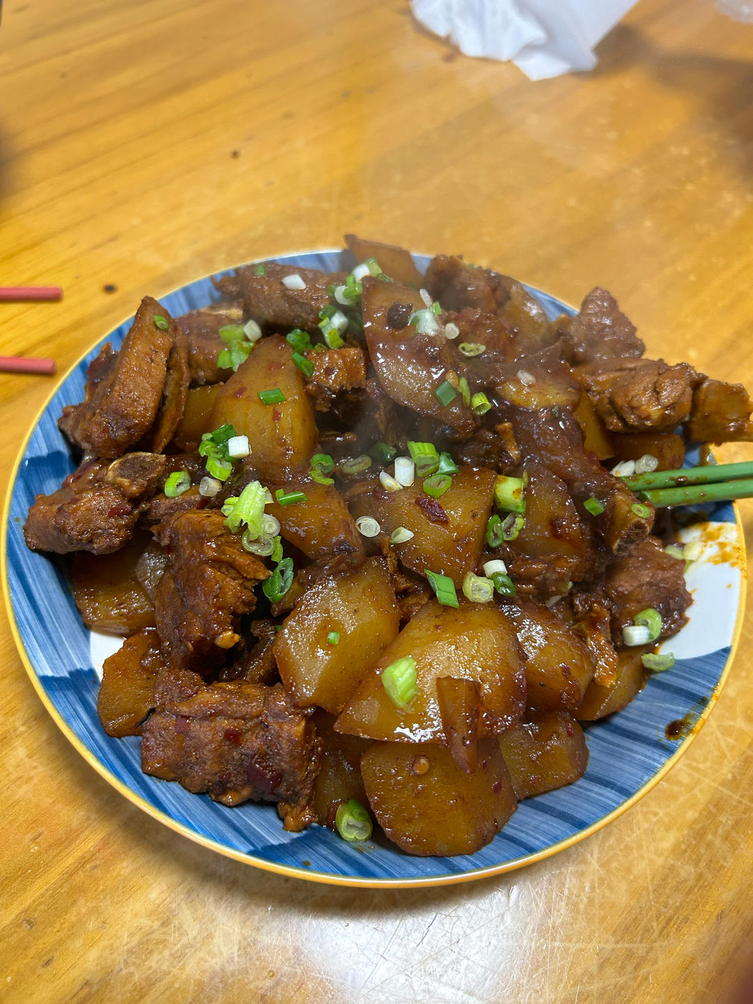 正宗四川土豆烧排骨