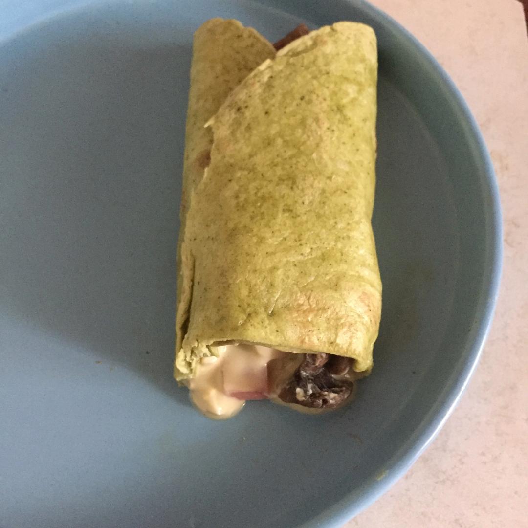 低脂快手麦西恩卷饼