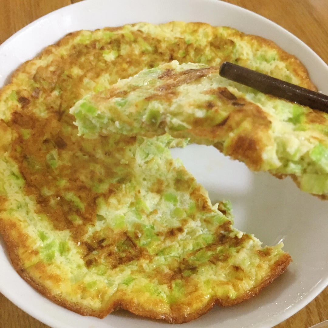 创意减脂餐：韭菜鸡蛋饼