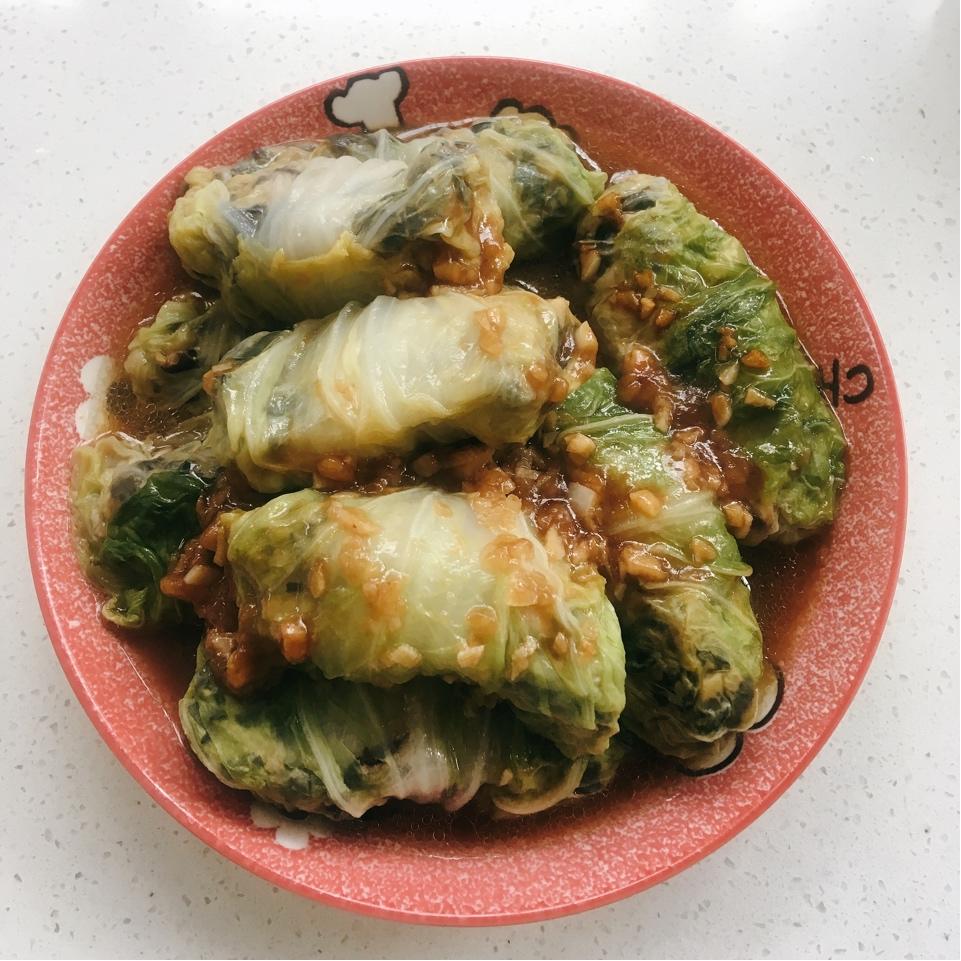 肉酿白菜卷