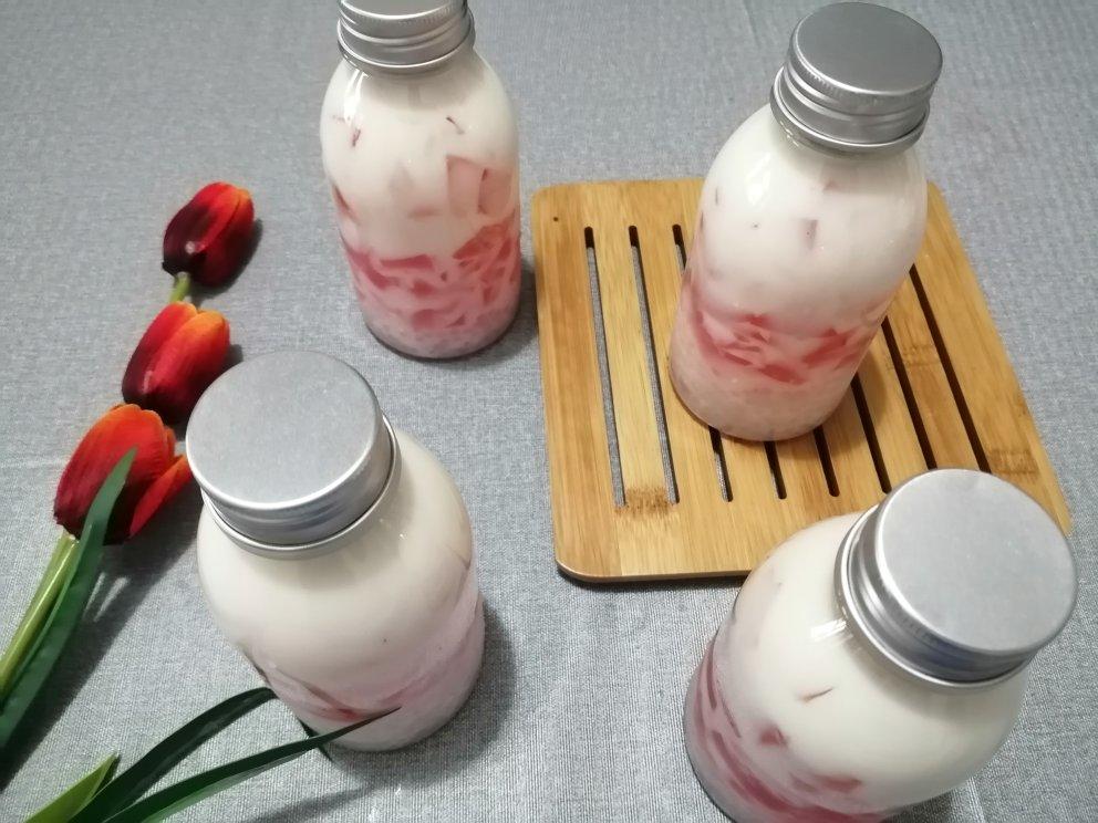 夏日特饮—5款可以吸的水果冻撞奶，白凉粉的N种可能