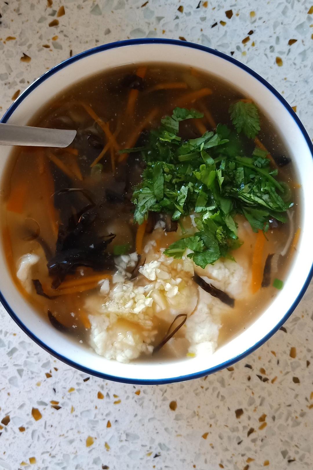 蛋炒饭x9zb做的卤汁豆腐脑详解版自制豆腐脑卤汁