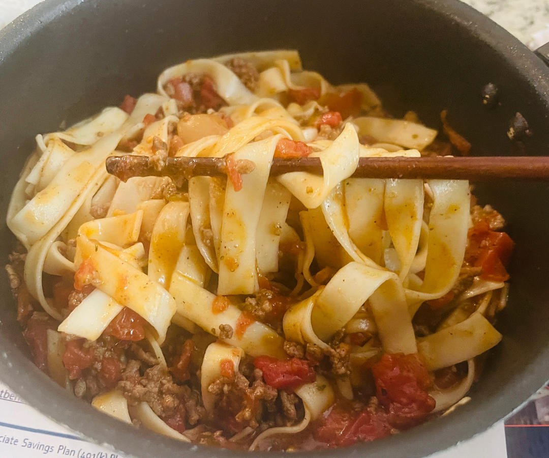 番茄肉酱意面