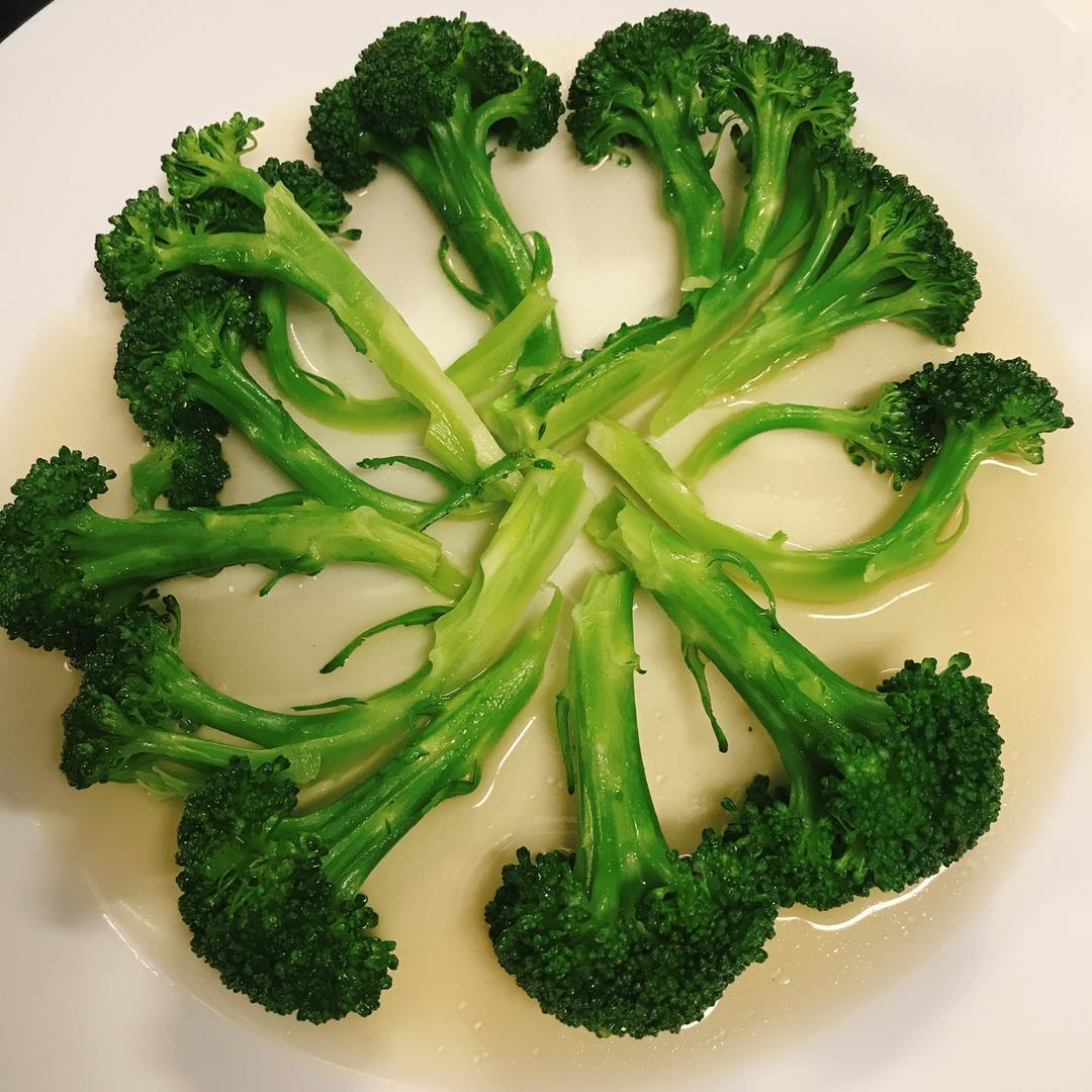 白灼西兰花