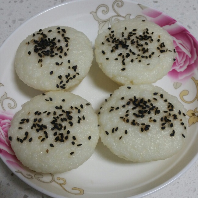 雪儿-357做的牛奶蒸米糕