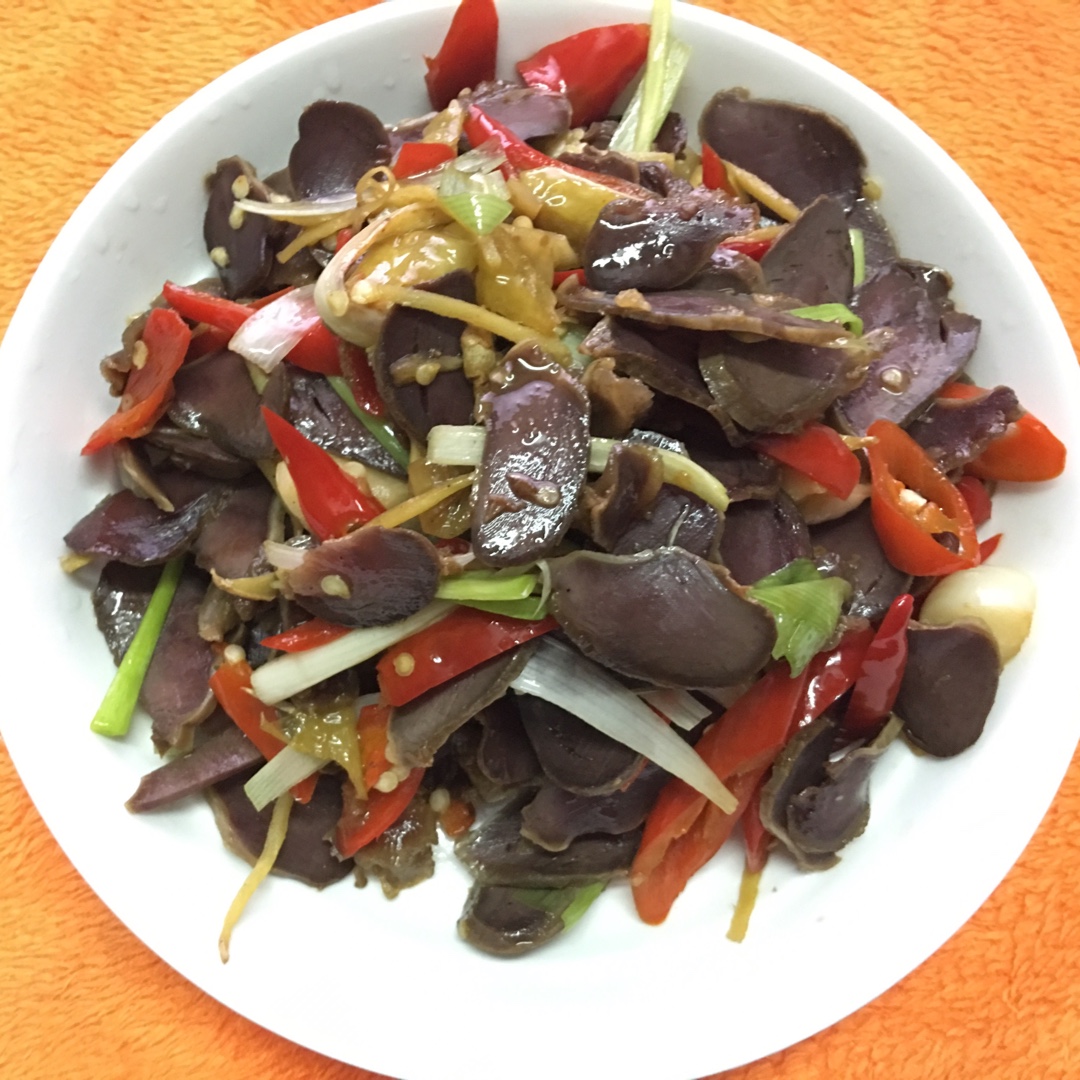 devil anna做的小炒鸭肾