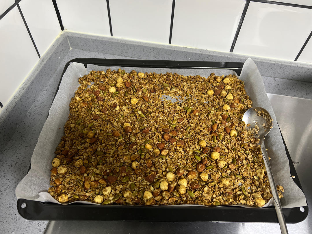 停不下来的烤燕麦片