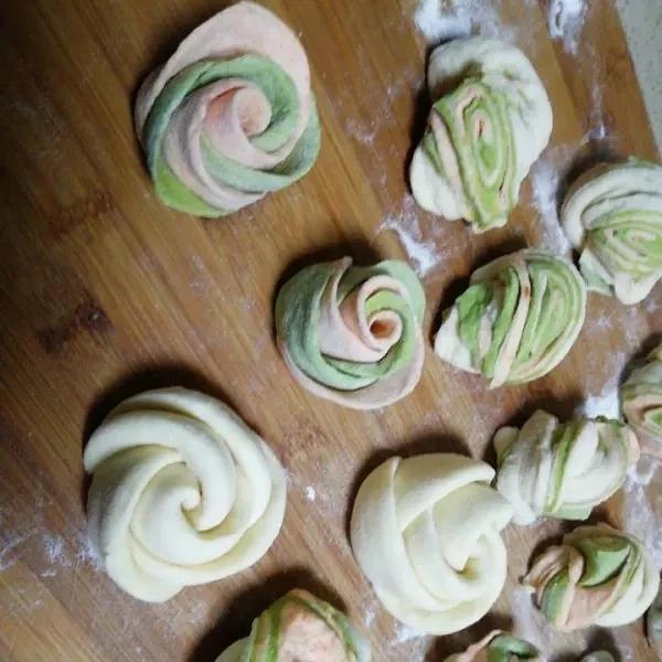 玫瑰花馒头