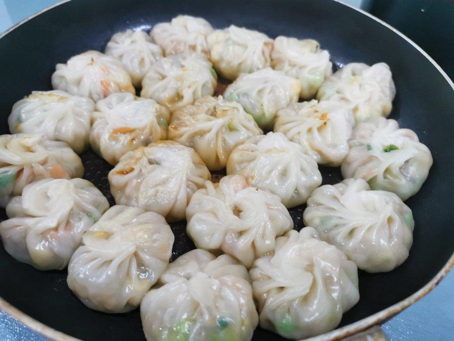 🔥不揉面，不发面❗️皮薄馅多三鲜馅饼