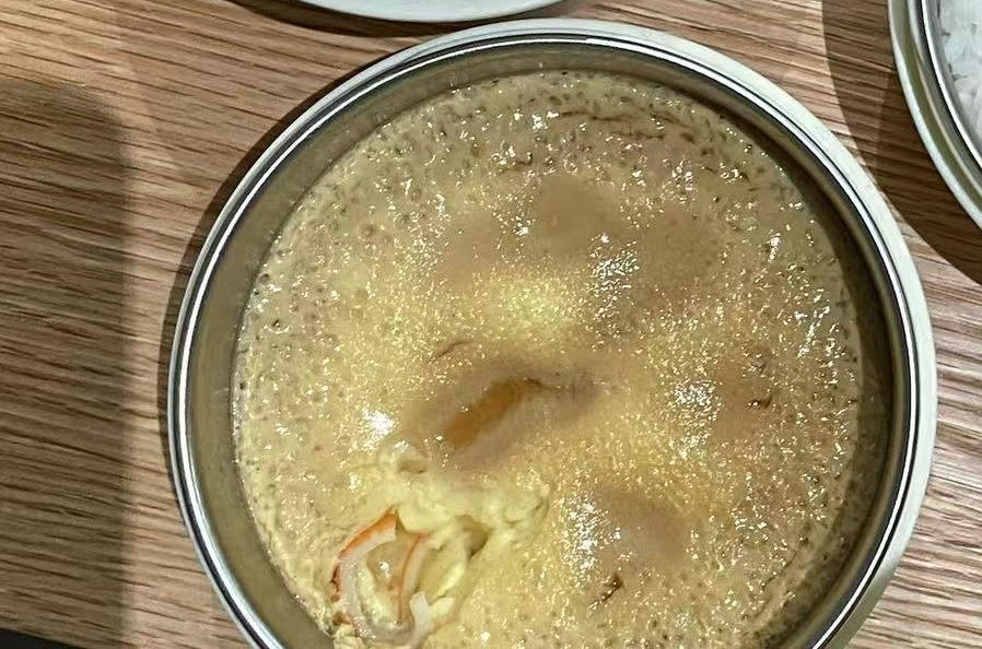 蟹肉棒蒸蛋