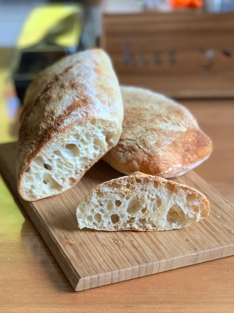 恰巴塔~夏巴塔~Ciabatta~拖鞋面包【高粉版】