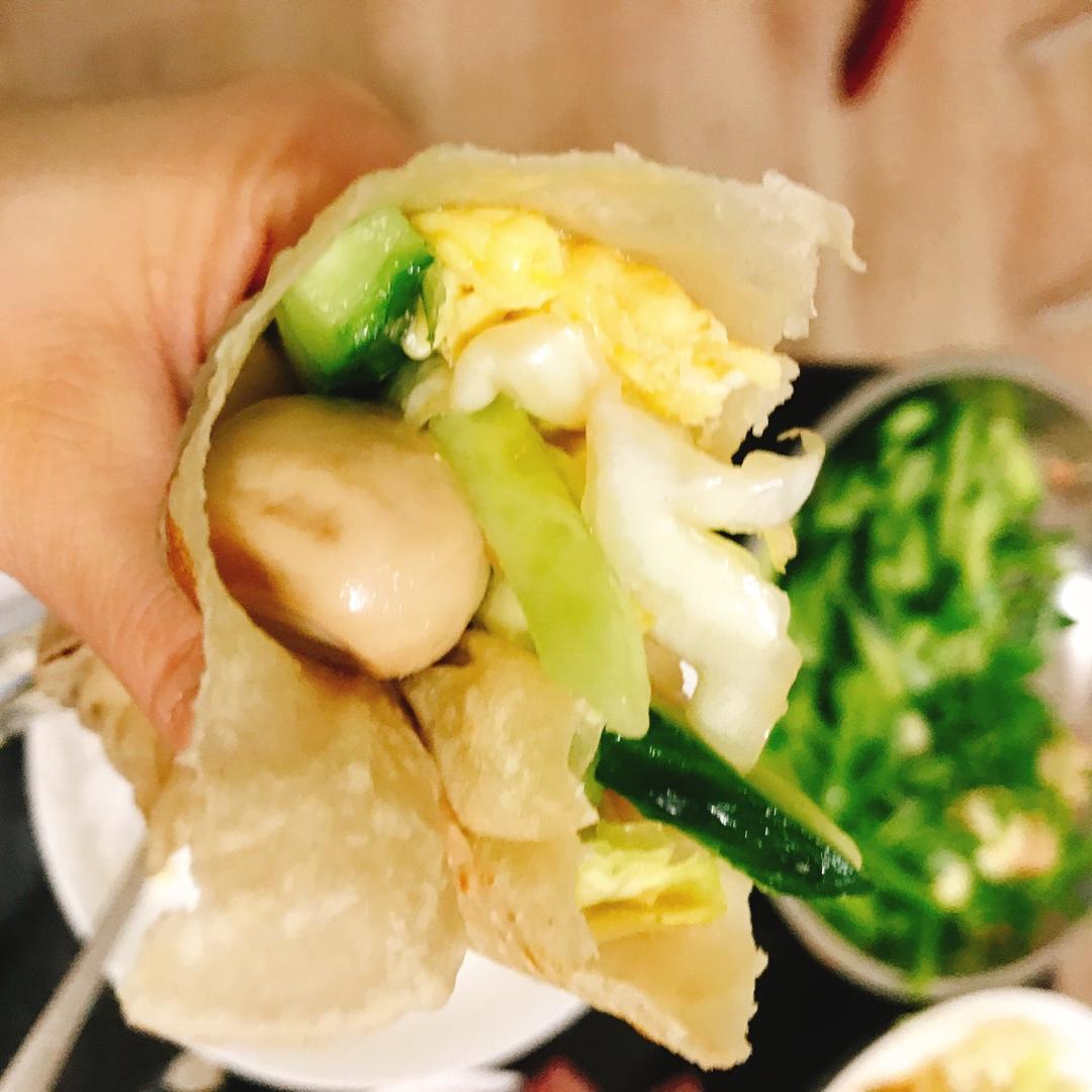 春饼的做法（北方习俗吃的摊春饼）