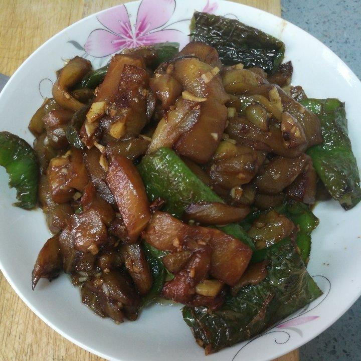虎皮辣子烧茄子