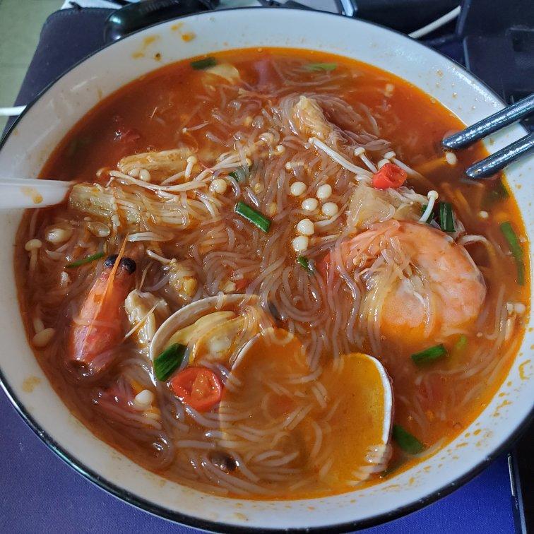 ㊙️自制花甲粉丝煲比外卖还好吃