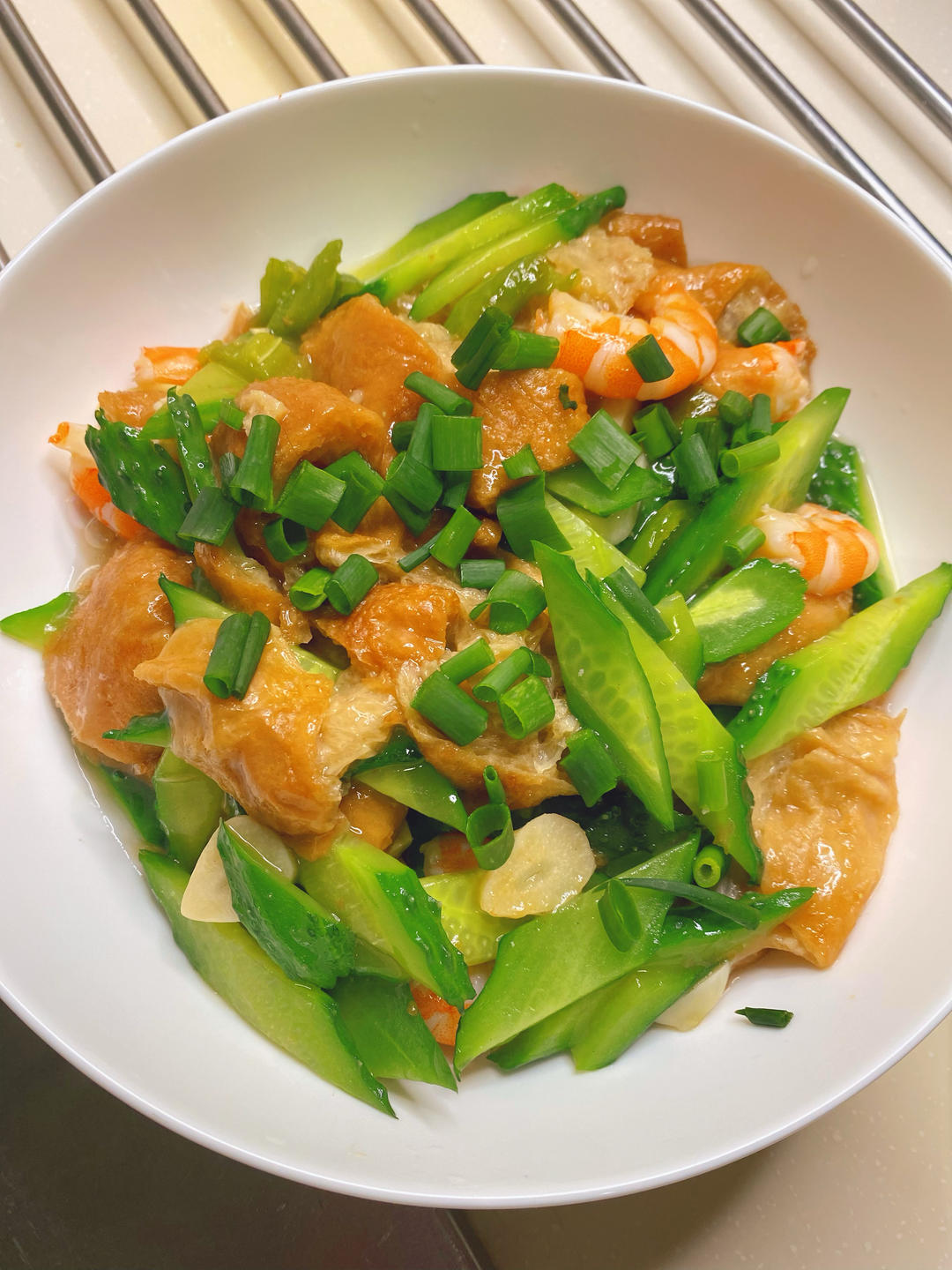 虾仁笃（独）面筋