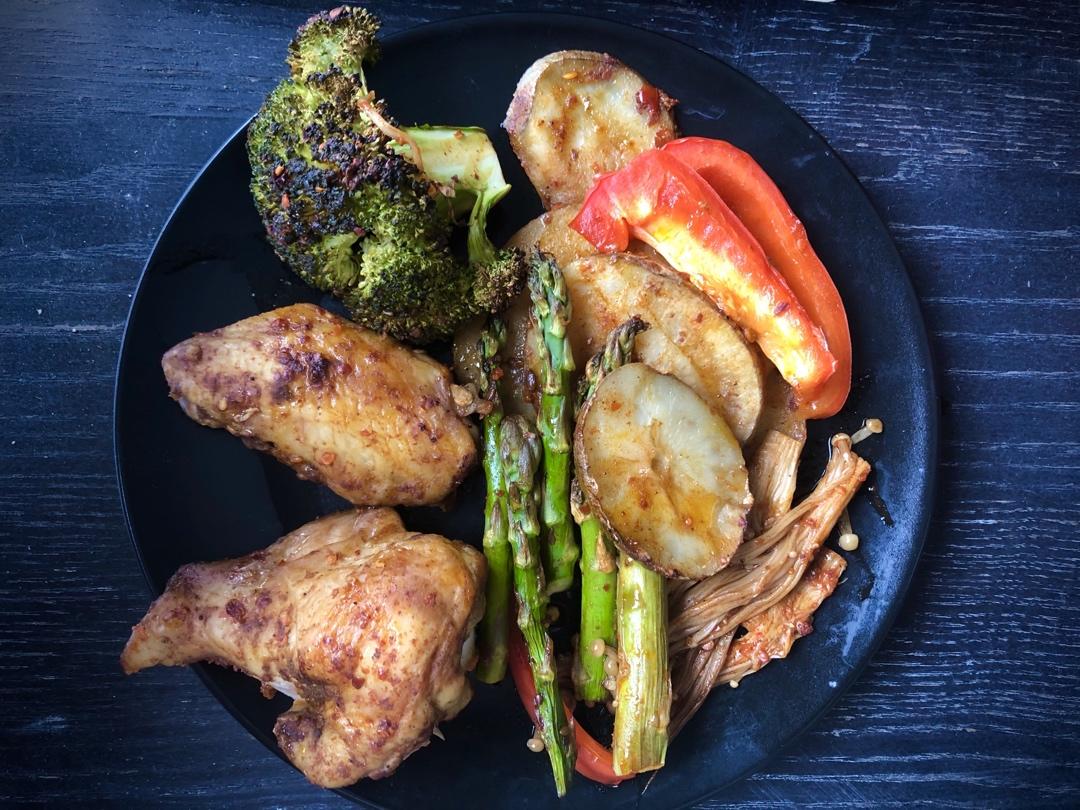 烤鸡翅（自制腌料）