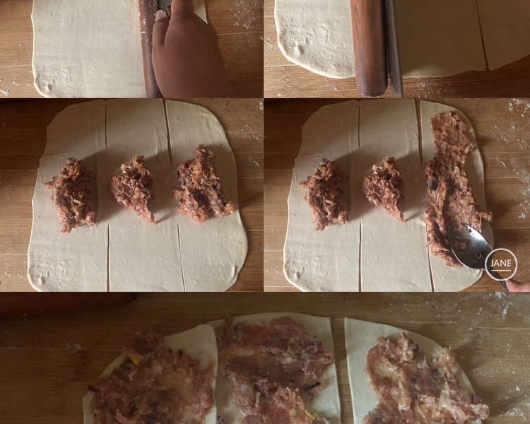 外焦里嫩的千层肉饼的做法 步骤5