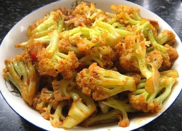 干锅花菜