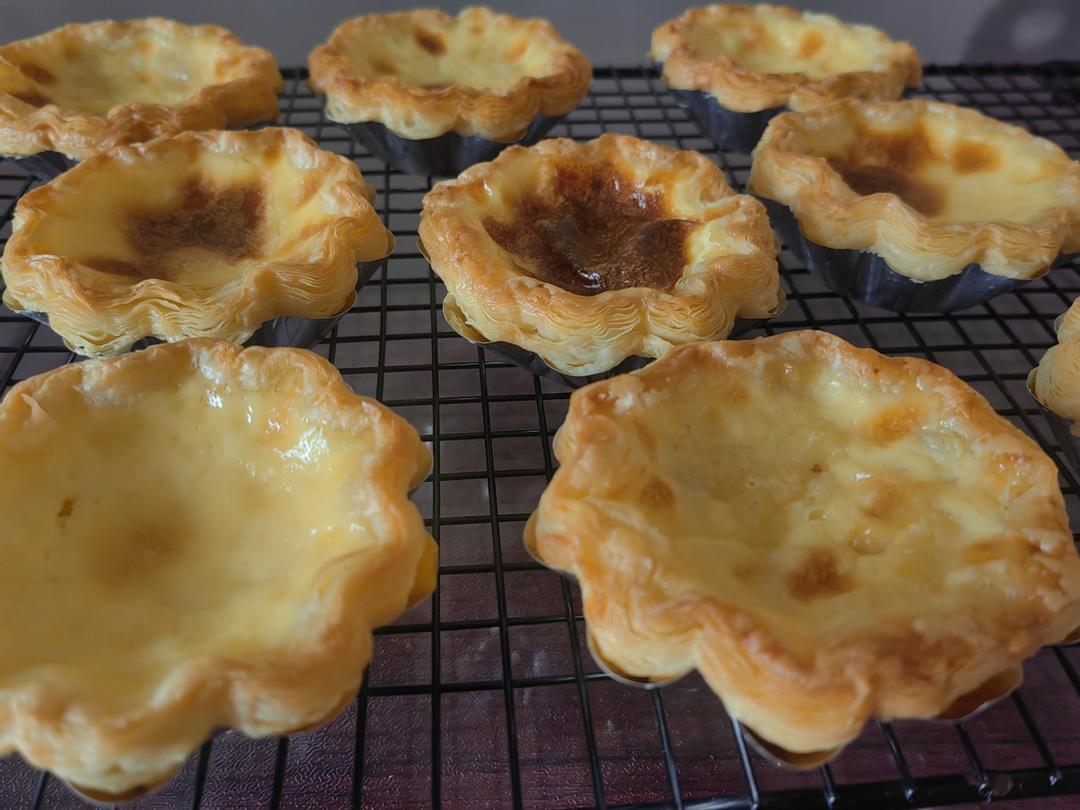 超嫩滑的葡式蛋挞(全蛋版)新手友好『秒杀KFC』