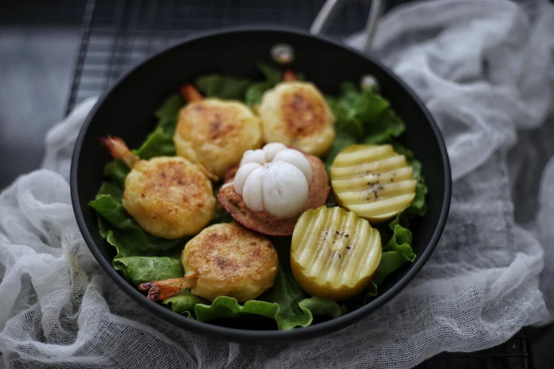 黄金土豆虾饼-宝宝辅食（年夜饭）