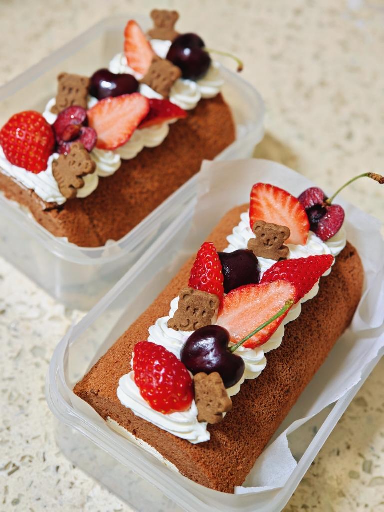 不回缩｜卷不裂｜可可蛋糕卷