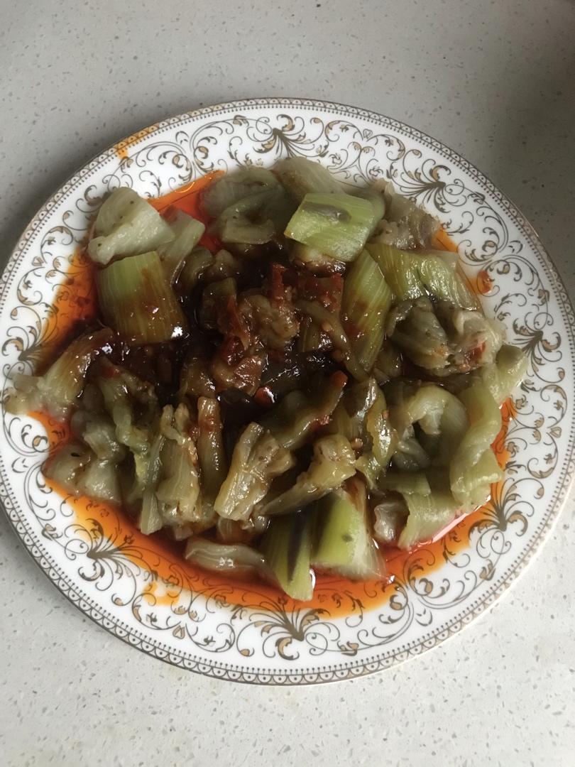 超好吃的开胃凉拌蒜茄子