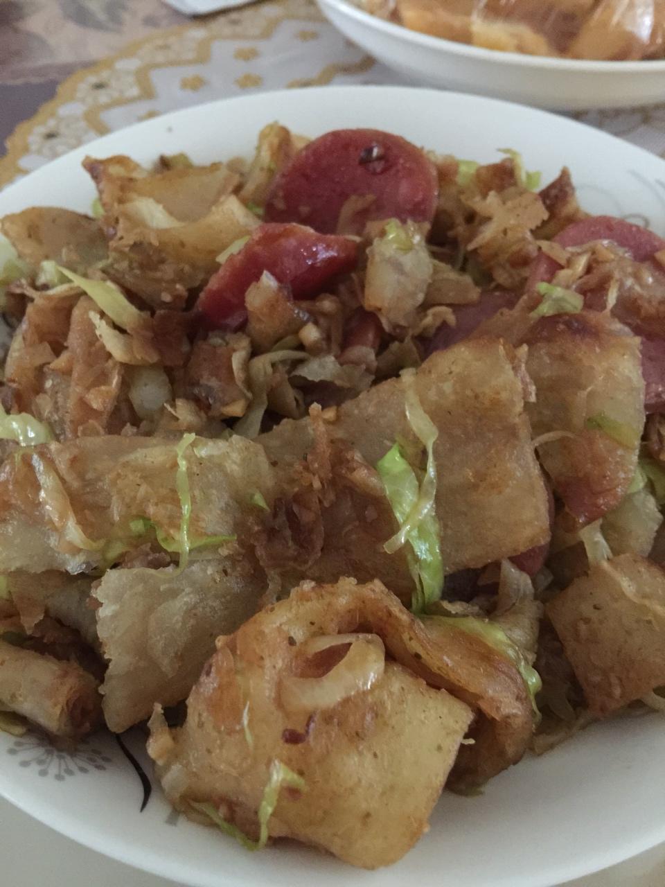 鸡蛋炒饼