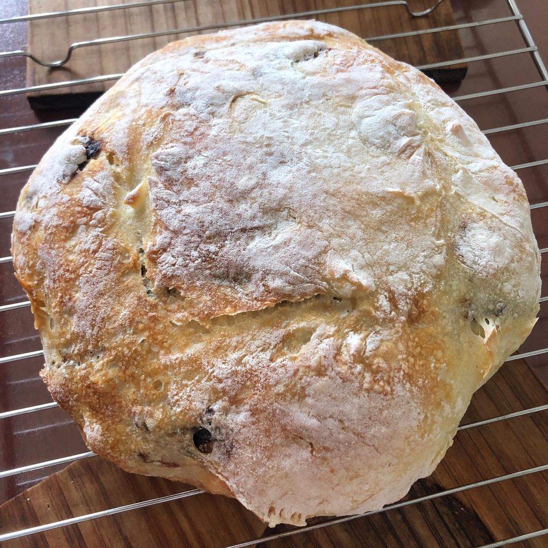 无糖无油的全麦欧包